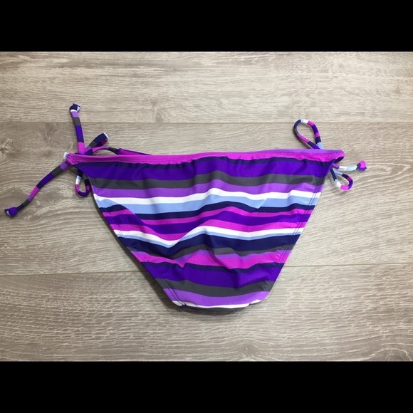 NWT Old Navy Purple Striped Bikini XS/S - Picture 11 of 11